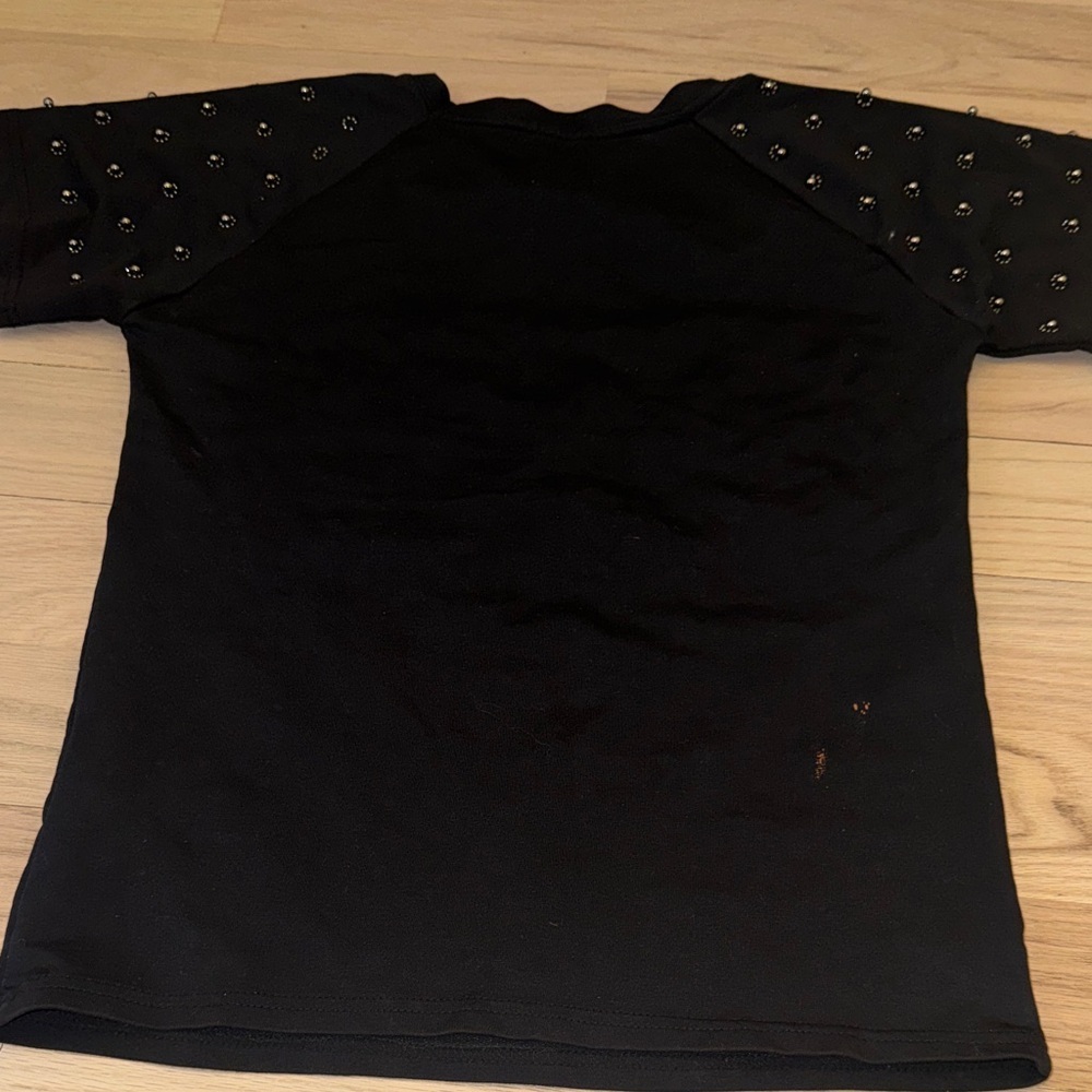 Black Studded T-Shirt and Pants Set - Picture 15 of 15